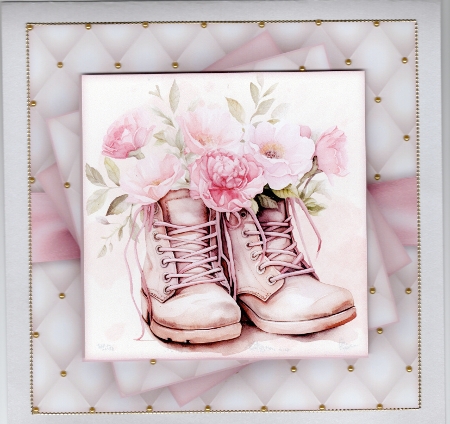 Beautiful Flowers Mini Kit 8X8 by Susan Cummings