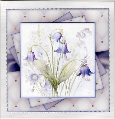 Beautiful Bluebells Mini Kit 8X8 by Susan Cummings
