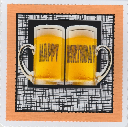 Happy Birthday and Big Beers Multipyramid by Susan Cummings