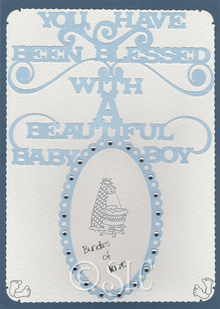 Paper Magic Frame Baby Boy by Susan Cummings