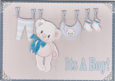 Its a Boy Washing Line Featured Gallery Photo