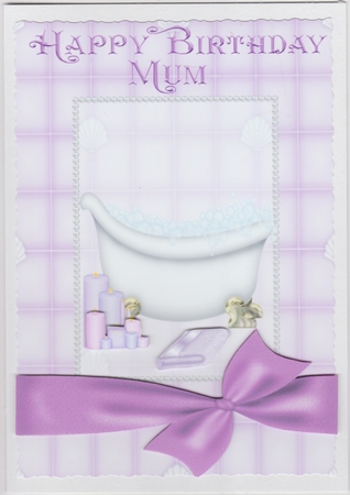 Bubble Bath and Candles 2 by Susan Cummings