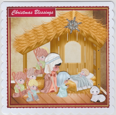 Lovely Childrens Nativity Scene by Susan Cummings
