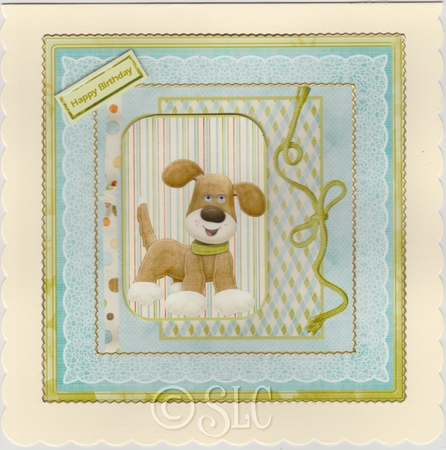 Regi Wagtail 8x8 Card and Decoupage Mini Kit by Susan Cummings