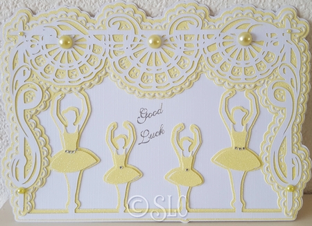 Ballet Themed Card by Susan Cummings