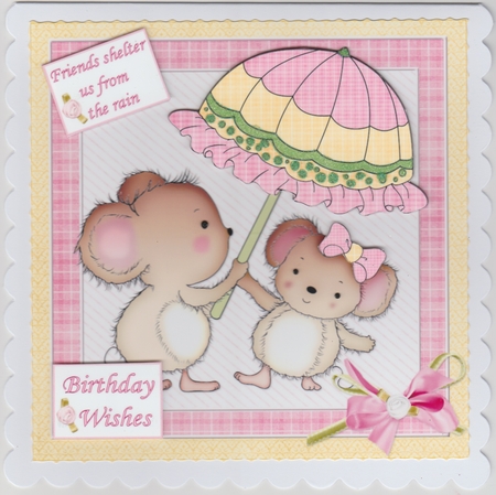 8x8 Friends Shelter Us from the Rain Mini Kit by Susan Cummings