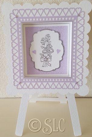 Picture Frame & Easel Box Card by Susan Cummings