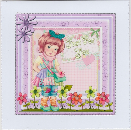 Mini Kit - Sweet Little Girl- 4,5,6yrs by Susan Cummings