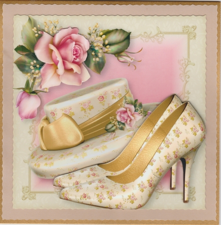 Head Over Heels 8x8 Quick Topper by Susan Cummings