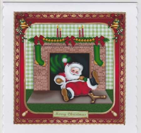Santa's on His Way by Susan Cummings