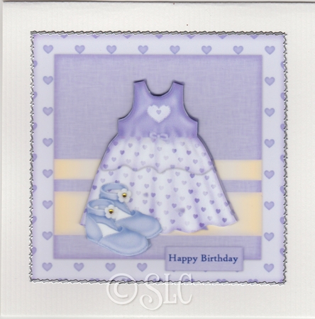 Birthday Girl Dress & Shoes Cute by Susan Cummings