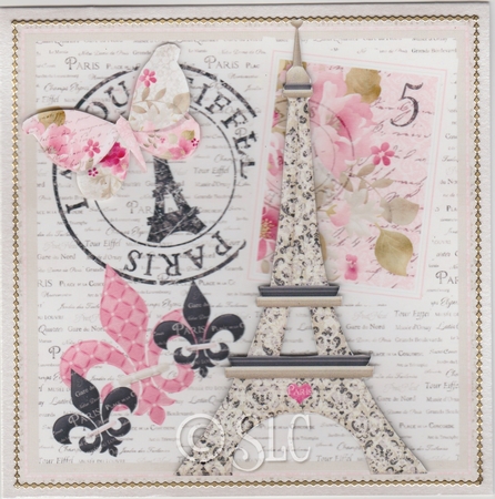Gay Paree Ladies Quick Card Front by Susan Cummings