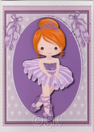 Beautiful Red Haired Ballerina  by Susan Cummings