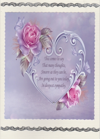 With Deepest Sympathy by Susan Cummings