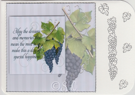 Grapes Mini Kit by Susan Cummings