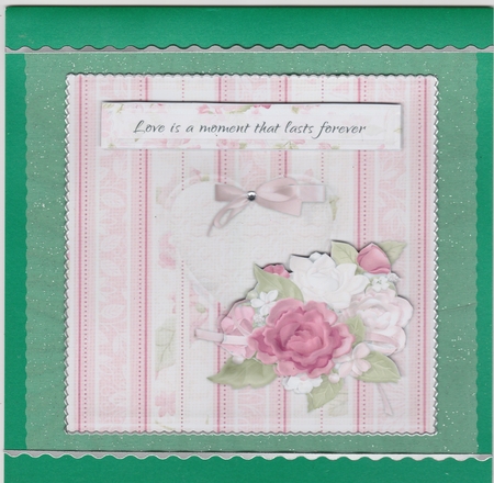 LOVE Romantic Quick card by Susan Cummings