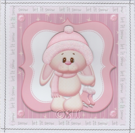 8 Christmas Cuties 8x8s  by Susan Cummings