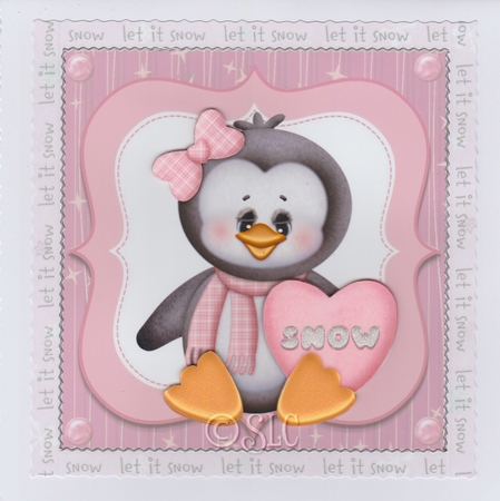 8 Christmas Cuties 8x8s  by Susan Cummings