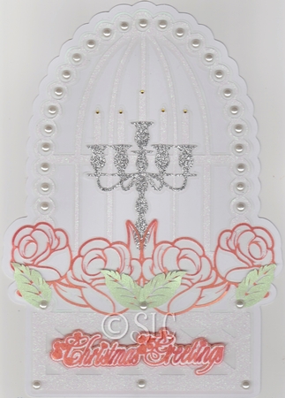 Christmas Rose Card, All Formats by Susan Cummings