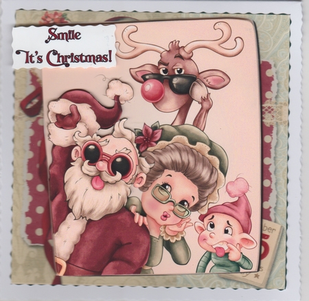 Santa Selfie by Susan Cummings