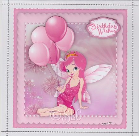 BeautifulL Fairy in Flower Land  by Susan Cummings