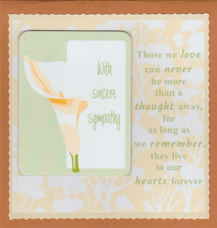 Sincere Sympathy by Susan Cummings