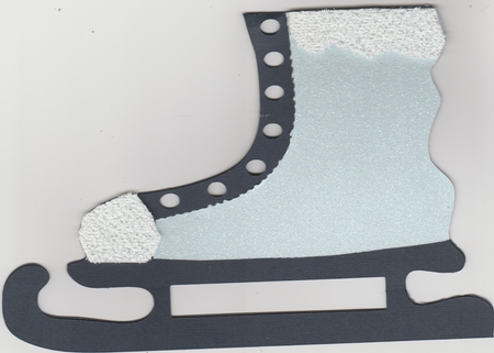 Ice Skate Card by Susan Cummings