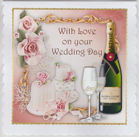 8x8 Mini Kit , Wedding Day Wishes by Susan Cummings