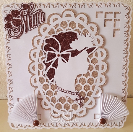 Mum Fan Card TF0058, All formats by Susan Cummings