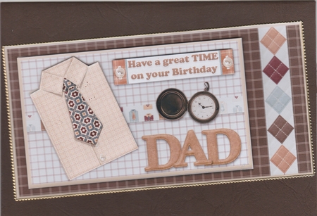 Have a Great Time on your Birthday DAD Quick DL card front by Susan Cummings