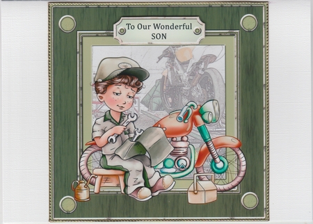 Motorcycle Mechanic Mini Kit by Susan Cummings