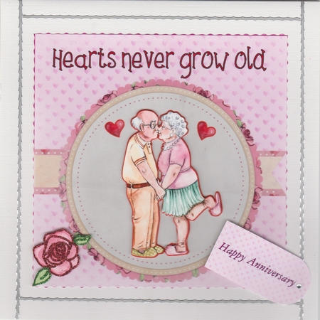 Oldies 6 x 6 quick card front  by Susan Cummings