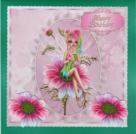 Fairy Flowers Birthday by Susan Cummings