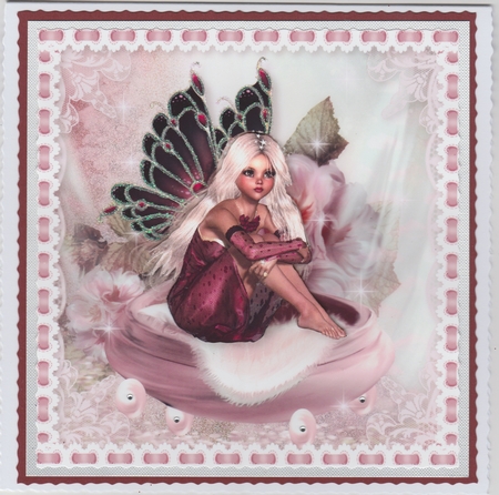 Sweet Little Ruby Fairy Mini Kit by Susan Cummings