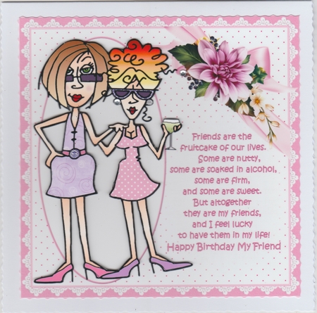8x8 Rita and her fruitcake friends mini kit by Susan Cummings