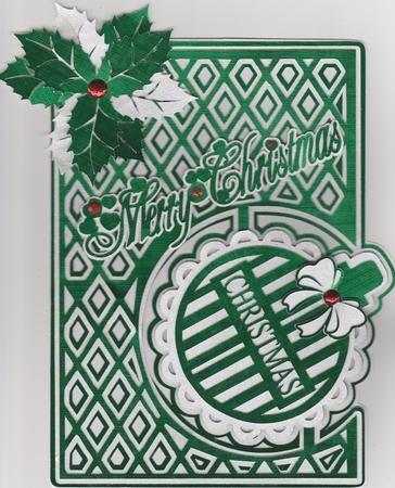 Bauble side card, TF0122 ALL FORMATS by Susan Cummings