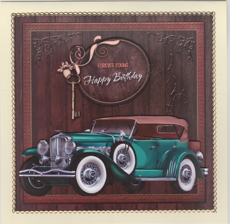 Forever Young Vintage Car Kit.8 by Susan Cummings