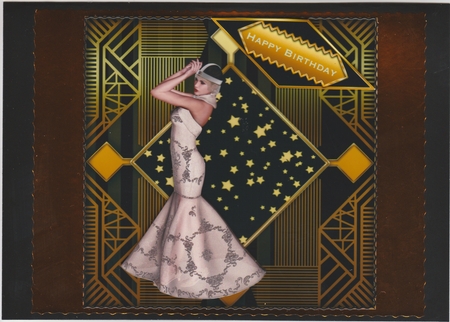 Art Deco Girl 2 by Susan Cummings
