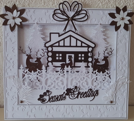 Log Cabin Shadow Box Card, All formats by Susan Cummings