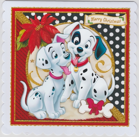 Spots For Christmas Card Front Kit 6 by Susan Cummings