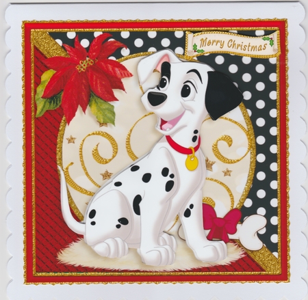 Spots For Christmas Card Front Kit 8 by Susan Cummings