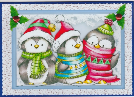 Three Chilly Penguins  by Susan Cummings