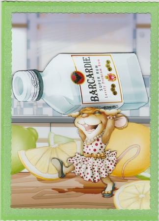 Mrs  Rum Mouse A4 by Susan Cummings