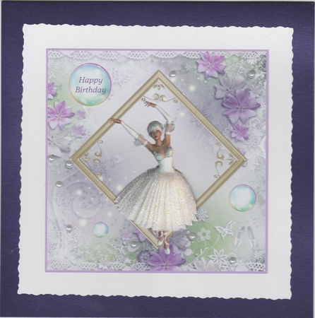 Tiny Dancer For Cara mini kit by Susan Cummings