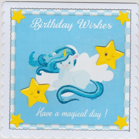 Magical unicorn bumper kit  by Susan Cummings
