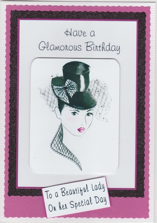Glamorous Birthday 4 Sheet by Susan Cummings