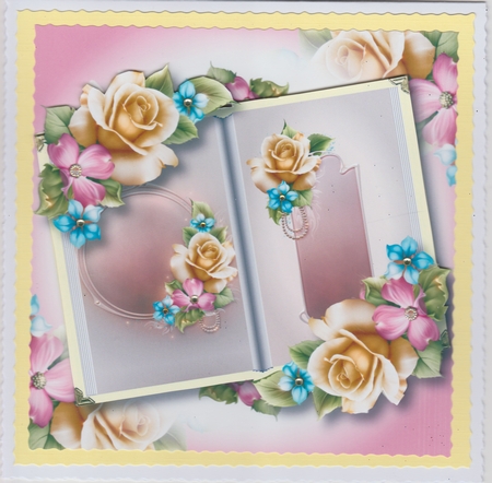 Open Book Flowers - Yellow Summer Roses by Susan Cummings