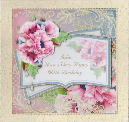 Opulent Pink Poppy Toppers by Susan Cummings
