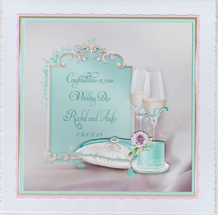 Wedding Anniversary Blank Insert to match cup896686_719 collection by Susan Cummings