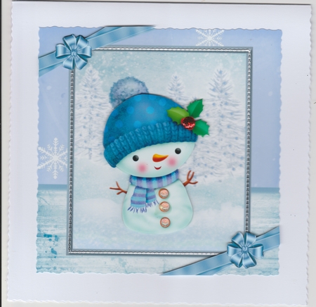 Little snowman mini kit by Susan Cummings